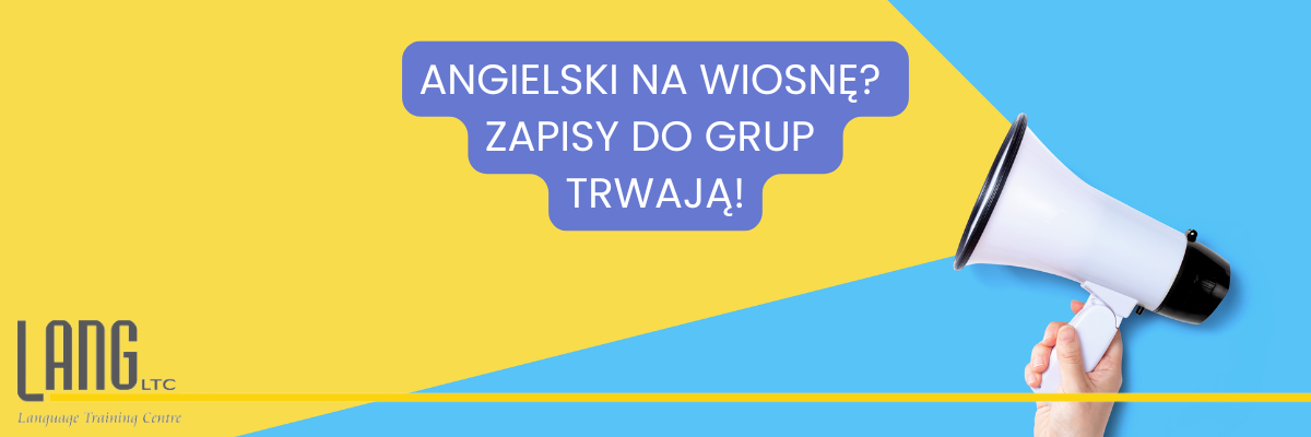 Angielski na wiosnę Dołącz do nas!